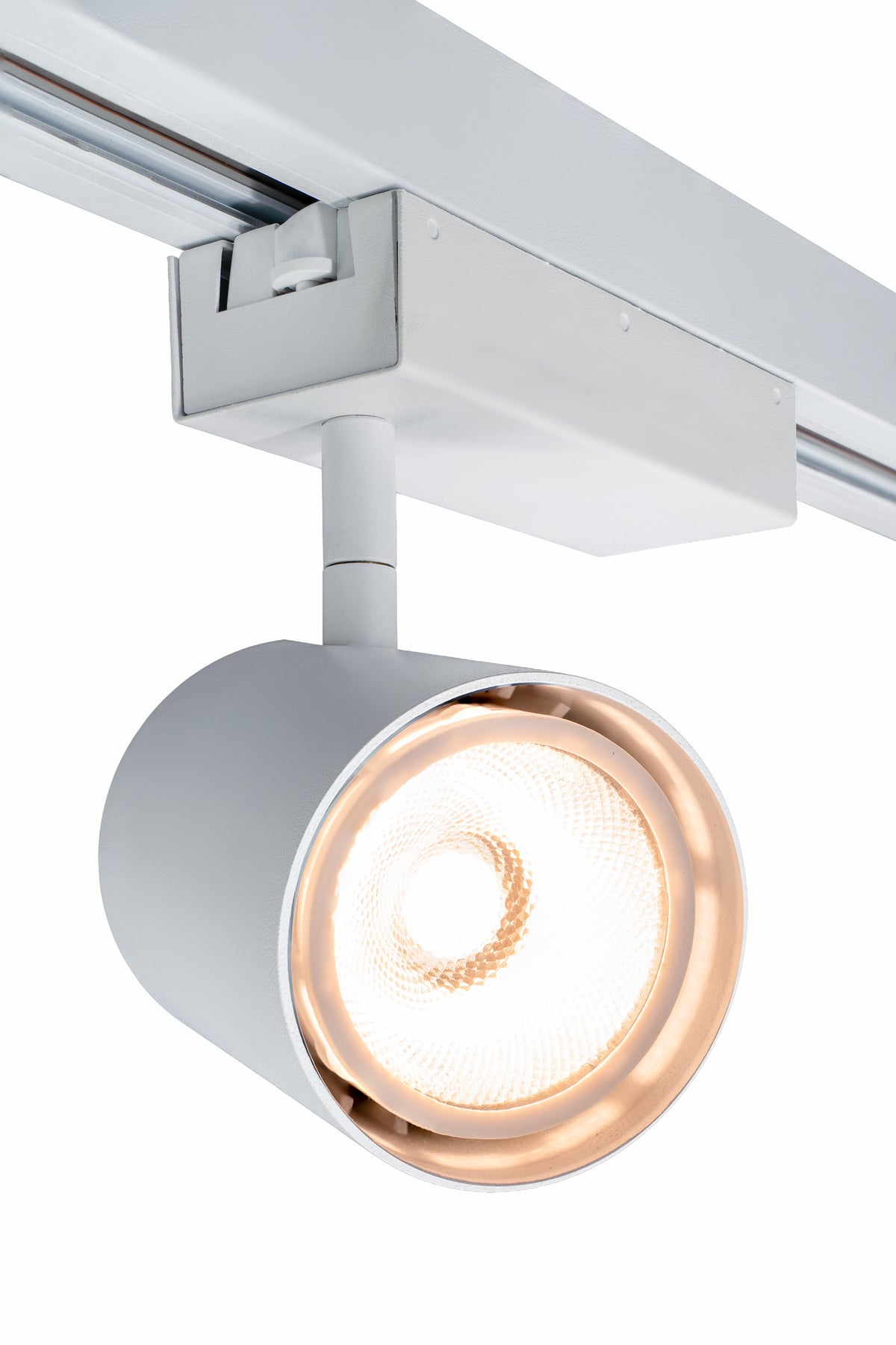 Spot light fixture on a white background